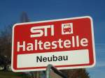 (136'821) - STI-Haltestelle - Uebeschi, Neubau - am 22.