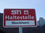 (136'841) - STI-Haltestelle - Niederstocken, Stockhorn - am 22.