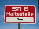 (136'850) - STI-Haltestelle - Amsoldingen, See - am 22.