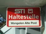 (148'322) - STI-Haltestelle - Wangelen, Wangelen Alte Post - am 15. Dezember 2013
