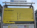 (225'752) - STI-Haltestelle - Thun, Bahnhof - am 6.