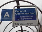 SW Winterthur/645083/200093---sw-haltestelle---winterthur-bahnhof (200'093) - SW-Haltestelle - Winterthur, Bahnhof Oberwinterthur - am 23. Dezember 2018