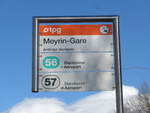 (202'314) - TPG-Haltestelle - Meyrin, Gare - am 11.