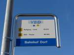 VBD Davos/474116/167795---vbd-haltestelle---davos-bahnhof (167'795) - VBD-Haltestelle - Davos, Bahnhof Dorf - am 19. Dezember 2015