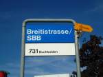 (129'684) - VBG-Haltestelle - Kloten, Breitistrasse/SBB - am 12.