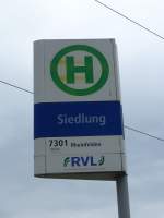 (159'797) - Bus-Haltestelle - Grenzach-Wyhlen, Siedlung - am 11.