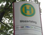 (197'478) - Bus-Haltestelle - Salzburg, Mozartsteg - am 14. September 2018