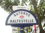 (128'373) - Bus-Haltestelle - Wien, Weyrgasse - am 9.