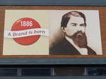 (176'536) - Coca-Cola-Werbung von 1886 am 4. November 2016 in Brttisellen