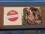(176'547) - Coca-Cola-Werbung von 2015 am 4. November 2016 in Brttisellen