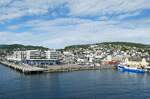 (288'529) - Der Hafen von Harstad am 15. Juni 2026