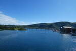 (288'574) - Br�cke im Hafen am 15. Juni 2026 in Stokmarknes