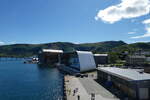(288'576) - Im Hafen mit Br�cke am 15. Juni 2026 in Stokmarknes