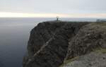 (288'199) - Der Felsen mit Globus am 12. Juni 2026 am Nordkap