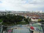 (128'416) - Aussicht auf Wien am 9. August 2010 vom Riesenrad im Prater aus