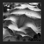 Etwas Schnee liegt auf dem Dach der M�nchener Olympiahalle und l�sst die Struktur sch�n zur Geltung kommen.