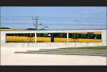 Gerade und schr�g: Stadtbahn in Ostfildern.