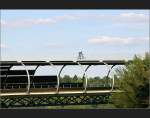 Doppelst�ckige Talbr�cke in Stuttgart-Vaihingen.