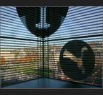 Im Glaskubus des Stuttgarter Kunstmuseums am Schlo�platz (Matthias)
