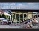 Am Kunstmuseum in Stuttgart.