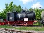 (150'395) - Dampfspeicher-Lokomotive am 26. April 2014 in Speyer, Technik-Museum