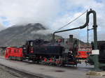Dampflokomotiven/529129/176006---zillertalbahn---nr-5 (176'006) - Zillertalbahn - Nr. 5 - am 20. Oktober 2016 im Bahnhof Jenbach