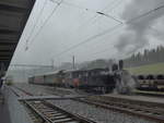 (217'943) - BSB-Dampflokomotive - Nr. 51 - am 14. Juni 2020 im Bahnhof Sumiswald-Grnen