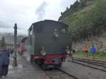 Dampflokomotiven/711707/219938---dfb-dampflokomotive---nr-704 (219'938) - DFB-Dampflokomotive - Nr. 704 - am 22. August 2020 in Gletsch