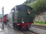 Dampflokomotiven/711708/219939---dfb-dampflokomotive---nr-704 (219'939) - DFB-Dampflokomotive - Nr. 704 - am 22. August 2020 in Gletsch