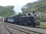 Dampflokomotiven/711710/219941---dfb-dampflokomotive---nr-9 (219'941) - DFB-Dampflokomotive - Nr. 9 - am 22. August 2020 in Gletsch