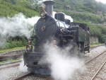 Dampflokomotiven/711784/219949---dfb-dampflokomotive---nr-9 (219'949) - DFB-Dampflokomotive - Nr. 9 - am 22. August 2020 in Gletsch