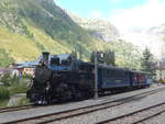 Dampflokomotiven/711909/219955---dfb-dampflokomotive---nr-9 (219'955) - DFB-Dampflokomotive - Nr. 9 - am 22. August 2020 in Gletsch