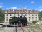 (219'991) - DFB-Dampflokomotive - Nr. 704 - am 22. August 2020 in Gletsch