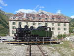 Dampflokomotiven/712124/219994---dfb-dampflokomotive---nr-704 (219'994) - DFB-Dampflokomotive - Nr. 704 - am 22. August 2020 in Gletsch