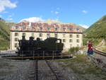 Dampflokomotiven/712320/219995---dfb-dampflokomotive---nr-704 (219'995) - DFB-Dampflokomotive - Nr. 704 - am 22. August 2020 in Gletsch