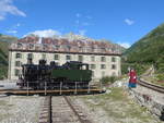 Dampflokomotiven/712322/219997---dfb-dampflokomotive---nr-704 (219'997) - DFB-Dampflokomotive - Nr. 704 - am 22. August 2020 in Gletsch