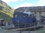 Dampflokomotiven/712426/220010---dfb-dampflokomotive---nr-1 (220'010) - DFB-Dampflokomotive - Nr. 1 - am 22. August 2020 in Gletsch