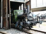 Dampflokomotiven/780783/236775---zahnrad-dampflokomotive-am-5-juni (236'775) - Zahnrad-Dampflokomotive am 5. Juni 2022 in Brugg, Bahnpark