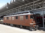 (171'258) - BLS-Lokomotive - Nr. 258 - am 22. Mai 2016 in Luzern, Verkehrshaus