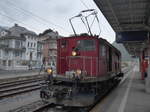 Elektrische Lokomotiven/569063/181884---fo-lokomotive---nr-32 (181'884) - FO-Lokomotive - Nr. 32 - am 9. Juli 2017 im Bahnhof Brig