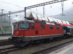 (181'896) - SBB-Lokomotive - Nr. 11'172 - am 9. Juli 2017 im Bahnhof Brig
