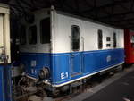 (185'236) - FGC-Lokomotive - Nr. E.1 - am 26. September 2017 im Bahnhof von Ribes de Freser