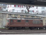 Elektrische Lokomotiven/694447/215299---bls-lokomotive---nr-194 (215'299) - BLS-Lokomotive - Nr. 194 - am 20. Mrz 2020 im Bahnhof Thun