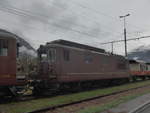 (221'672) - BLS-Lokomotive - Nr. 177 - am 10. Oktober 2020 beim Bahnhof Interlaken Ost