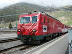 (235'503) - MGB-Lokomotive - Nr. 101 - am 8. Mai 2022 im Bahnhof Andermatt