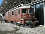 (241'725) - BLS-Lokomotive - Nr. 258 - am 22. Oktober 2022 in Luzern, Verkehrshaus