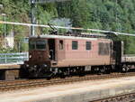 Elektrische Lokomotiven/819693/252127---bls-lokomotive---nr-194 (252'127) - BLS-Lokomotive - Nr. 194 - am 26. Juni 2023 im Bahnhof Goppenstein