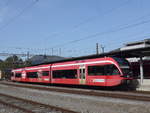 Pendelzuge/656561/203877---sbb-pendelzug---nr-281 (203'877) - SBB-Pendelzug - Nr. 281 - am 22. April 2019 im Bahnhof Moutier