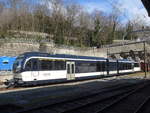 (215'178) - MVR-Pendelzug - Nr. 7506 - am 14. Mrz 2020 im Bahnhof Vevey