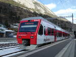 (231'723) - SBB-Pendelzug - Nr. RA 41 - am 2. Januar 2022 im Bahnhof Orsires 
